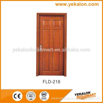 Yekalon FLD-218 Good quality Craft Flush line Interior Solid modern wood bedroom door